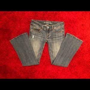 American Eagle “Artist” Stretch Flare Leg Jeans